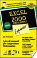 Excel 2000 per Windows for dummies espresso