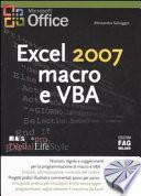 Excel 2007 macro e VBA