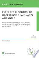 Excel per il controllo di gestione e la finanza aziendale