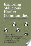 Exploring Malicious Hacker Communities