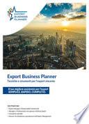 Export business planner. Tecniche e strumenti per l'export vincente