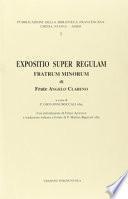 Expositio super Regulam Fratrum Minorum