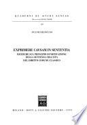 Exprimere causam in sententia