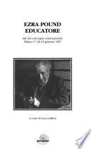 Ezra Pound educatore