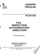 FAA Inspection Authorization Directory