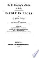 Fabeln in Prosa