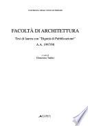 Facoltà di architettura