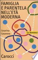 Famiglia e parentela nell'età moderna