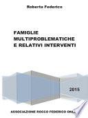 Famiglie multiproblematiche e relativi interventi