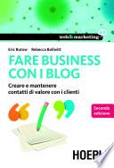 Fare Business con i blog