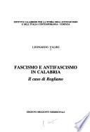 Fascismo e antifascismo in Calabria