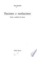 Fascismo e neofascismo