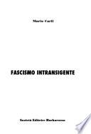 Fascismo intransigente