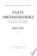 Fasti Archaeologici