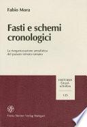 Fasti e schemi cronologici
