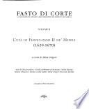 Fasto di corte: L’età di Ferdinando II de’ Medici (1628-1670)