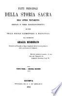 Fatti principali della storia sacra dell'Antico Testamento ordinati in forma dialogico-espositiva ad uso delle scuole elementari e magistrali