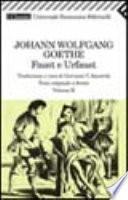 Faust e Urfaust. Testo originale a fronte