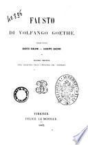 Fausto di Volfango Goethe
