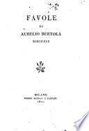 Favole di Aurelio Bertola riminese