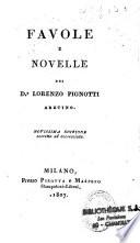 Favole e novelle del Dr. Lorenzo Pignotti