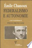 Federalismo e autonomie