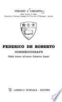 Federico De Roberto commediografo
