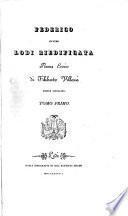 Federico, ovvero Lodi riedificata, poema eroico. (Appendice.).