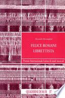 Felice Romani librettista