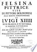 Felsina pittrice