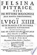 Felsina pittrice