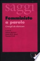 Femministe a parole