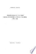 Ferdinando II e la crisi socio-economica della Calabria nel 1848