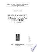 Feste e apparati nella Toscana dei Lorena