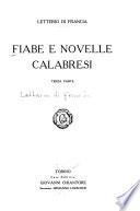 Fiabe e novelle calabresi