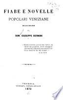 Fiabe e novelle popolari veneziane