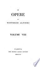 Filippo. Polinice. Antigone. Parere dell'autore sull'arte comica in Italia