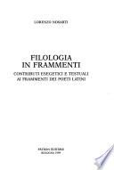 Filologia in frammenti