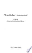 Filosofi italiani contemporanei
