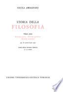 Filosofia antica. Filosofia patristica. Filosofia scolastica