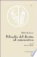 Filosofia del diritto ed ermeneutica