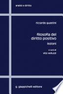 Filosofia del diritto positivo. Lezioni