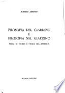 Filosofia del giardino e filosofia nel giardino