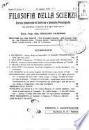 Filosofia della scienza rivista mensile di psicologia sperimentale, spiritismo e scienze occulte