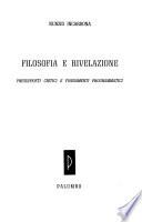 Filosofia e rivelazione