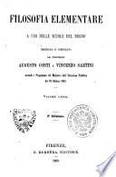 Filosofia elementare ad uso delle scuole del Regno
