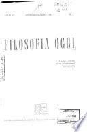 Filosofia Oggi