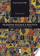 Filosofia sociale e politica