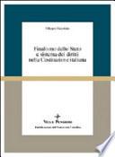Finalismo dello Stato e sistema dei diritti nella Costituzione italiana