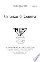 Finanza di guerra